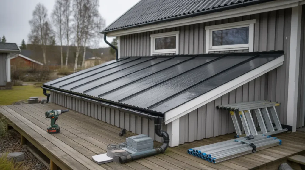 majfixa uteplatsen bygg altantak i pl t b sta profilerna bel ggningarna och smart montering inf r sommarregnen